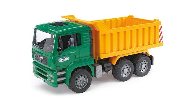 Bruder man sales tga garbage truck