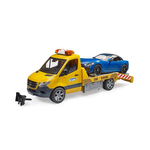 Serviciul de remorcare MB Sprinter + roadster - Bruder 2675