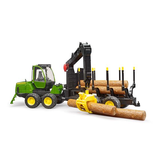 Tractor forestier John Deere 1210E - Bruder 2133