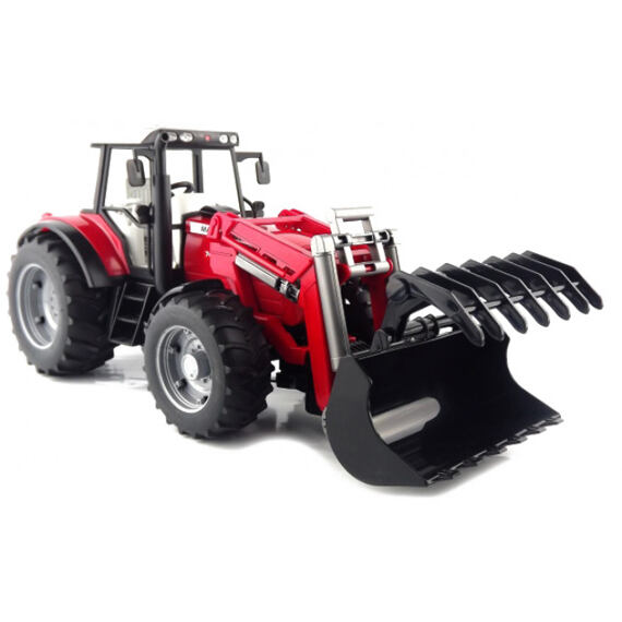 Tractor Massey Ferguson 7480 cu încărcător frontal - Bruder 2042