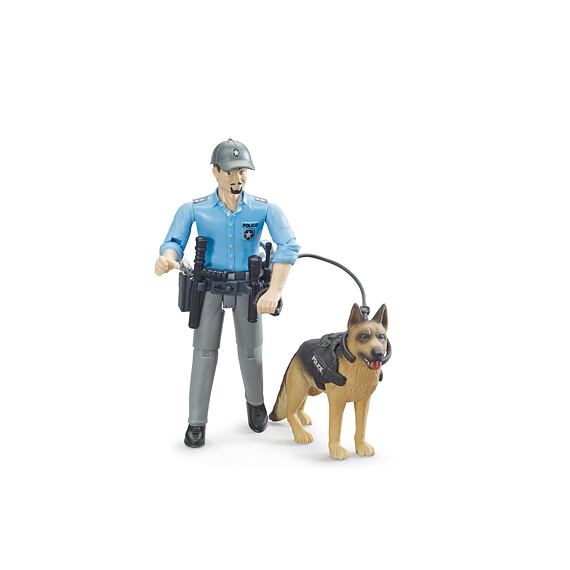 Polițist cu câine - Bruder 62150