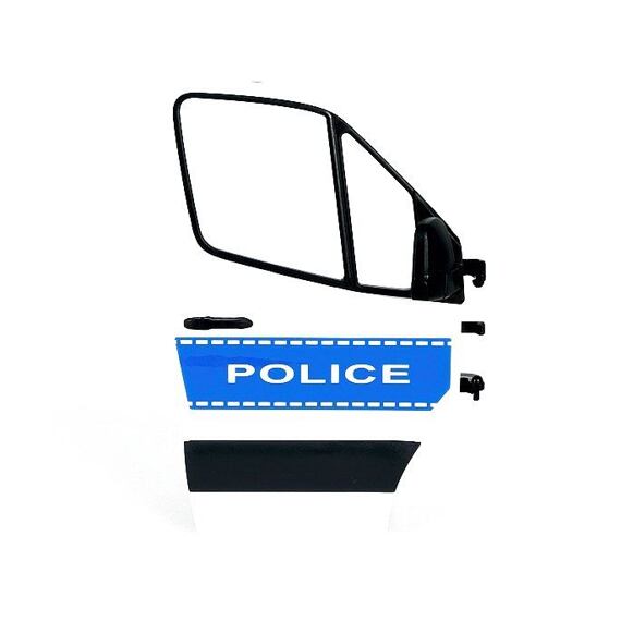 Ușa pasagerului pentru poliție MB Sprinter - Bruder 43684