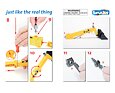 Set de piese pentru manipulator CAT și JLG - Bruder 42106