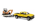 RAM Rental Service s bagrem - Bruder 2546