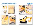 Braț pentru excavator CAT - Bruder 42458