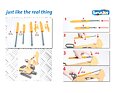 Set pistoane pentru excavator CAT - Bruder 42459