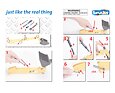 Set de piese pentru manipulator CAT și JLG - Bruder 42106