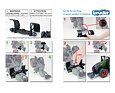 Osie față pentru Fendt 1050 - Bruder 44044