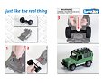 Osie față pentru Land Rover - Bruder 42560